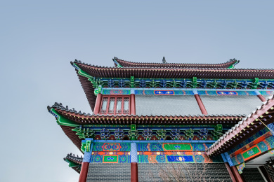 河南省平顶山市宝丰县古建园林建筑 