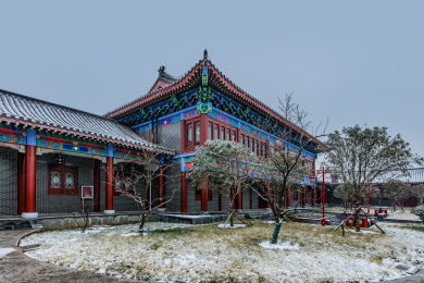 河南省平顶山市宝丰县古建园林建筑 