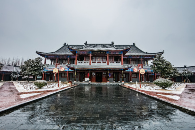 河南省平顶山市宝丰县古建园林建筑  