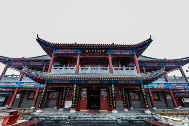 河南省平顶山市宝丰县古建园林建筑  