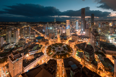 大连城市夜景