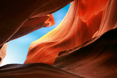 美国亚利桑那州羚羊峡谷风光