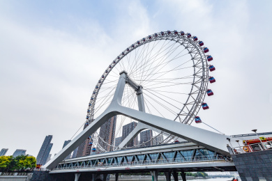 天津永乐桥摩天轮