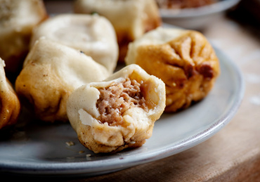 上海小吃生煎包