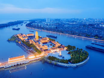 扬州高邮镇国寺风光