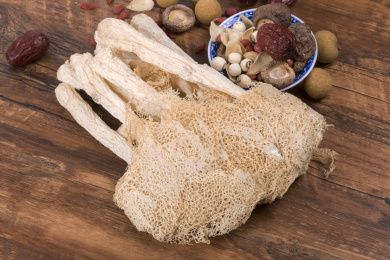 营养丰富的竹荪