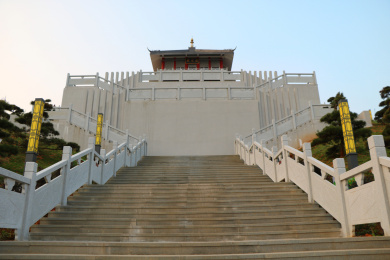 茂名电白高新区潘茂名纪念公园雨顺阁
