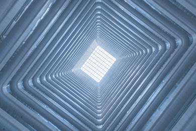 建筑内部线条艺术