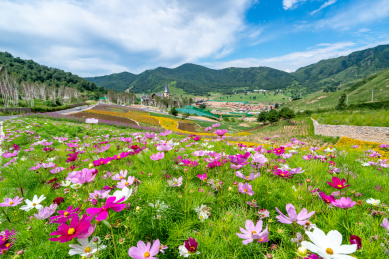 北京延庆海坨山休闲度假小镇