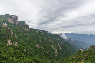 伏牛山老界岭景区风光