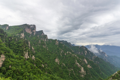 伏牛山老界岭景区风光