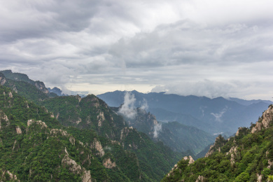 伏牛山老界岭景区风光