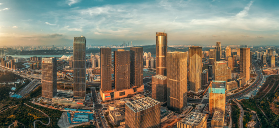 广西南宁五象新区全景