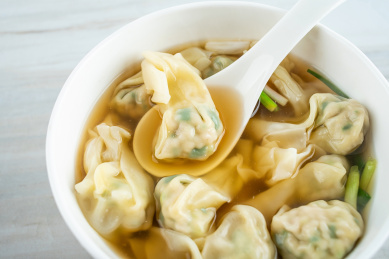 中国传统面食云吞