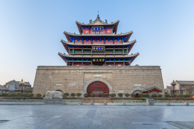 山东省聊城市东昌古城光岳楼