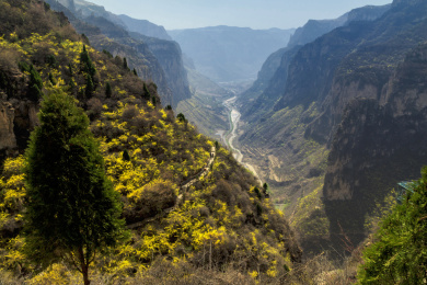 八泉峡自然景观
