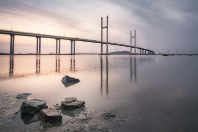 威海荣成文登长会口大桥