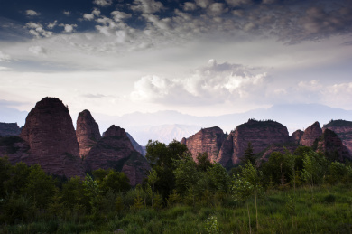 中国青海坎布拉地质公园
