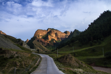 中国青海坎布拉地质公园