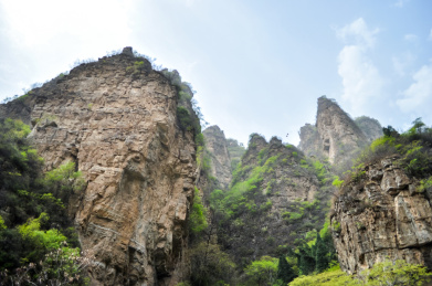 河北保定狼牙山风光