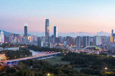 深圳市罗湖城市景观