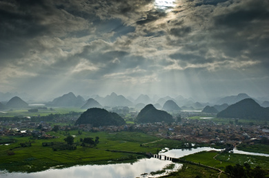 中国云南普者黑