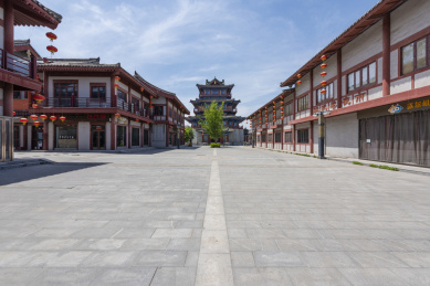 河南开封珠玑巷景区守望阁