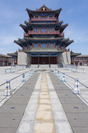 河南开封珠玑巷景区守望阁
