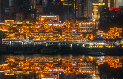 重庆洪崖洞夜景