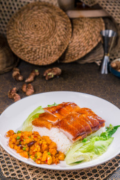 经典港式烧鸭烧鹅饭