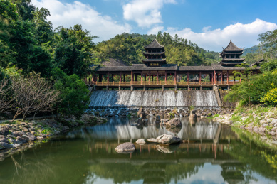 广东省揭阳市揭西县黄满寨瀑布群旅游风景区