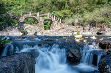 广东省揭阳市揭西县黄满寨瀑布群旅游风景区