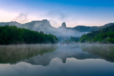 丽水市缙云县仙都风景区朱潭山公园
