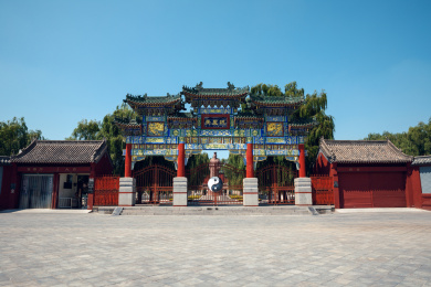 河南省安阳市汤阴县羑里城景区大门