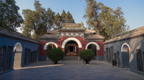 河南省安阳市汤阴县岳飞庙内景