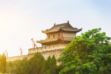 西安古城墙遗址