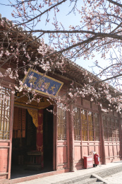中国山西省应县被佛宫寺古建筑