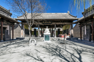 中国山西省平遥县古城内的文庙