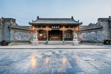 中国山西省平遥县古代县衙门