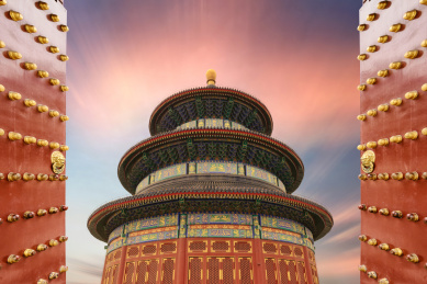 北京古建筑天坛