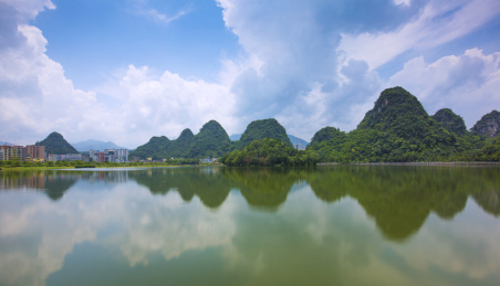 广东省云浮市蟠龙天湖景区