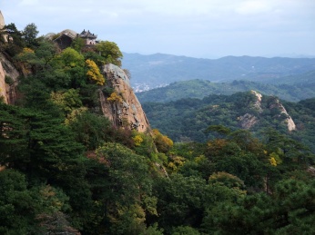 中国辽宁省鞍山市千山风景区玉皇阁半云庵