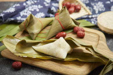端午节的传统食品粽子