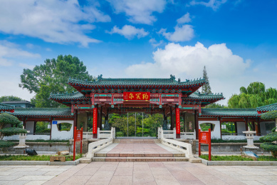 山东省济南市趵突泉景区南门