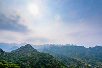 河北武安花溪谷景区山林