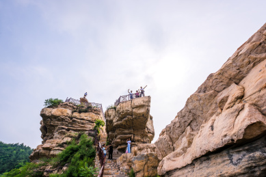 中国河北省武安花溪谷自然风光
