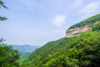 中国河北省武安花溪谷自然风光