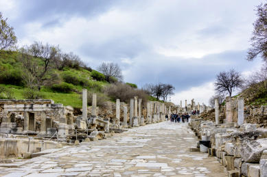 土耳其小亚细亚以弗所古城遗址