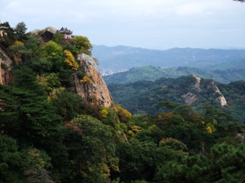 中国辽宁省鞍山市千山风景区玉皇阁