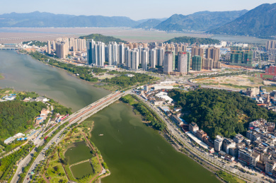 中国福建省宁德城市风光